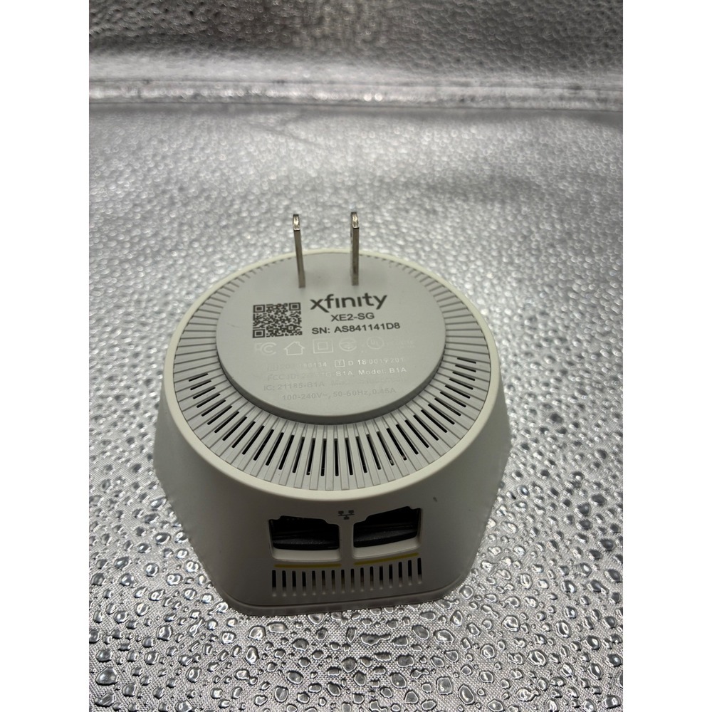 Xfinity xFi Pod Gen 2 XE2-SG WiFi Range Extender Mesh White B1A 2 Ethernet Ports